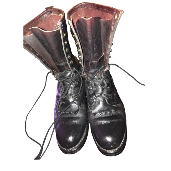 Georgia Boots Logger/Military Style Size 9 Oil&Slip Resistant GUC - Picture 3 of 7